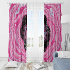 Australia Mother's Day Window Curtain Best Mum Ever Pink Version