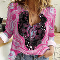 Australia Mother's Day Women Casual Shirt Best Mum Ever Pink Version