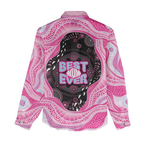 Australia Mother's Day Women Casual Shirt Best Mum Ever Pink Version