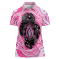 Australia Mother's Day Women Polo Shirt Best Mum Ever Pink Version