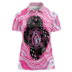 Australia Mother's Day Women Polo Shirt Best Mum Ever Pink Version