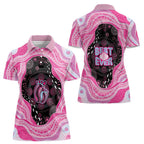 Australia Mother's Day Women Polo Shirt Best Mum Ever Pink Version