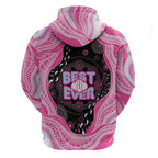 Australia Mother's Day Zip Hoodie Best Mum Ever Pink Version