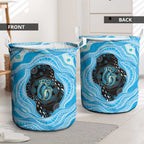 Australia Mother's Day Laundry Basket Best Mum Ever Blue Version