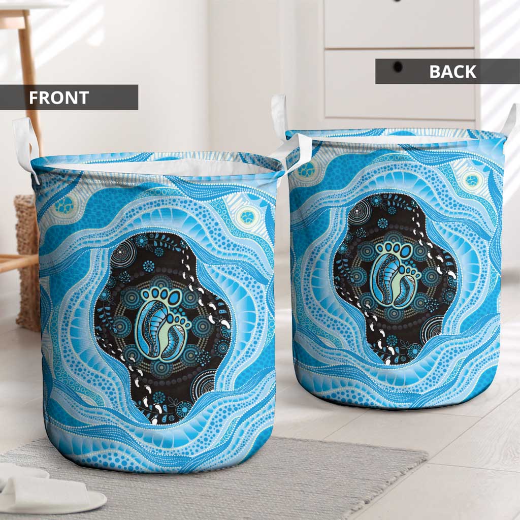 Australia Mother's Day Laundry Basket Best Mum Ever Blue Version