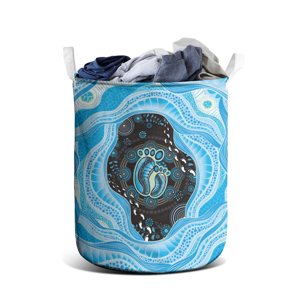 Australia Mother's Day Laundry Basket Best Mum Ever Blue Version