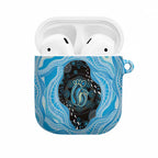 Australia Mother's Day AirPods Case Best Mum Ever Blue Version