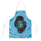 Australia Mother's Day Apron Best Mum Ever Blue Version