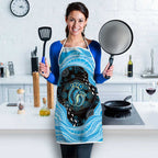 Australia Mother's Day Apron Best Mum Ever Blue Version