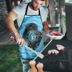 Australia Mother's Day Apron Best Mum Ever Blue Version