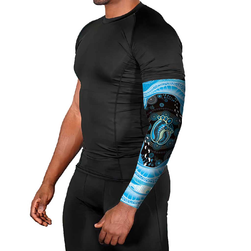 Australia Mother's Day Arm Sleeves Best Mum Ever Blue Version
