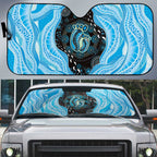 Australia Mother's Day Auto Sun Shade Best Mum Ever Blue Version