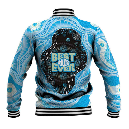 Australia Mother's Day Baseball Jacket Best Mum Ever Blue Version