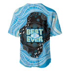 Australia Mother's Day Baseball Jersey Best Mum Ever Blue Version