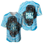 Australia Mother's Day Baseball Jersey Best Mum Ever Blue Version