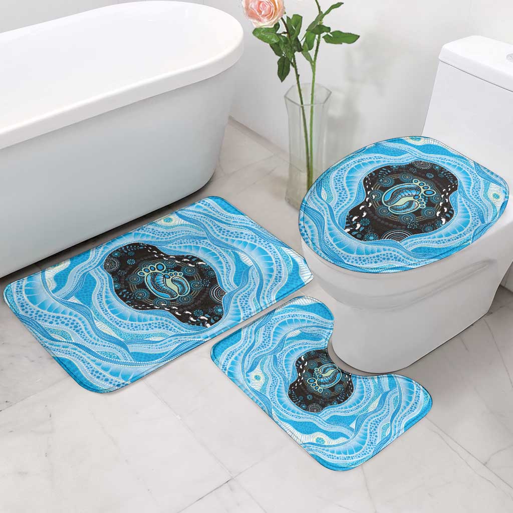 Australia Mother's Day Bathroom Set Best Mum Ever Blue Version