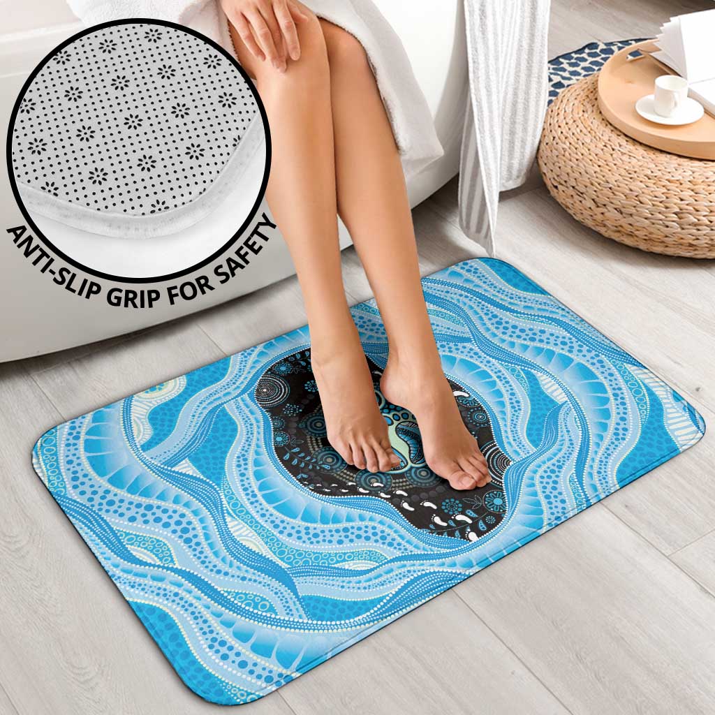 Australia Mother's Day Bathroom Set Best Mum Ever Blue Version