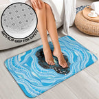 Australia Mother's Day Bathroom Set Best Mum Ever Blue Version