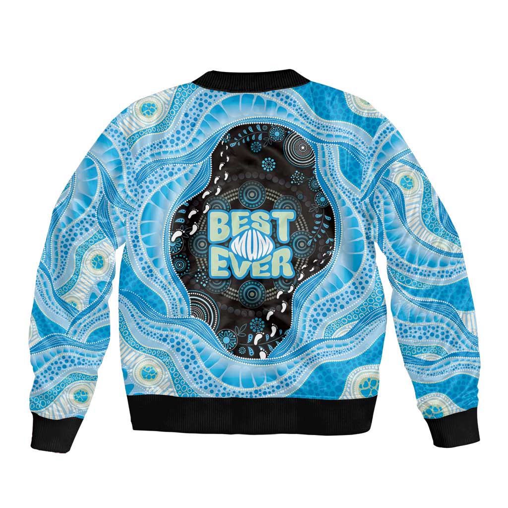Australia Mother's Day Bomber Jacket Best Mum Ever Blue Version