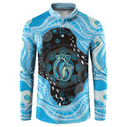 Australia Mother's Day Button Sweatshirt Best Mum Ever Blue Version