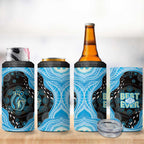 Australia Mother's Day 4 in 1 Can Cooler Tumbler Best Mum Ever Blue Version
