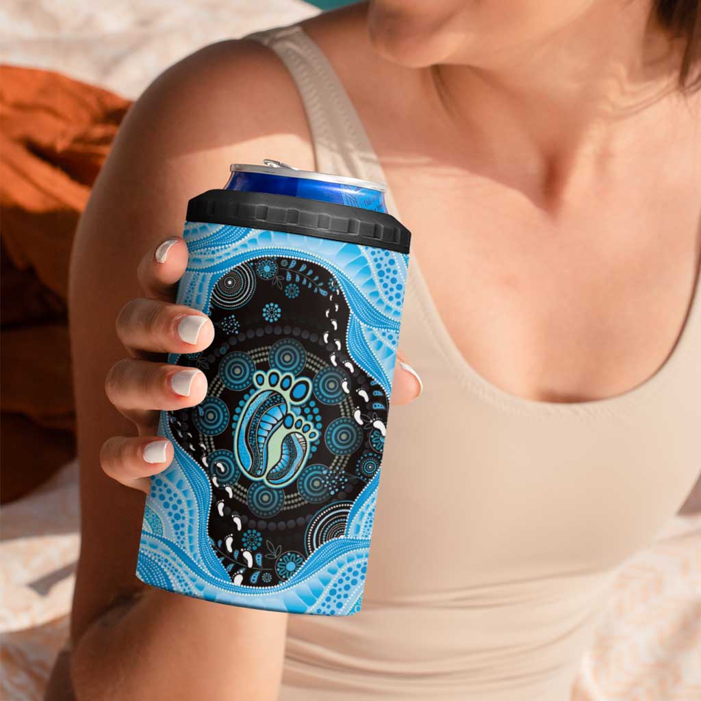 Australia Mother's Day 4 in 1 Can Cooler Tumbler Best Mum Ever Blue Version