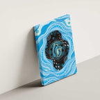 Australia Mother's Day Canvas Wall Art Best Mum Ever Blue Version