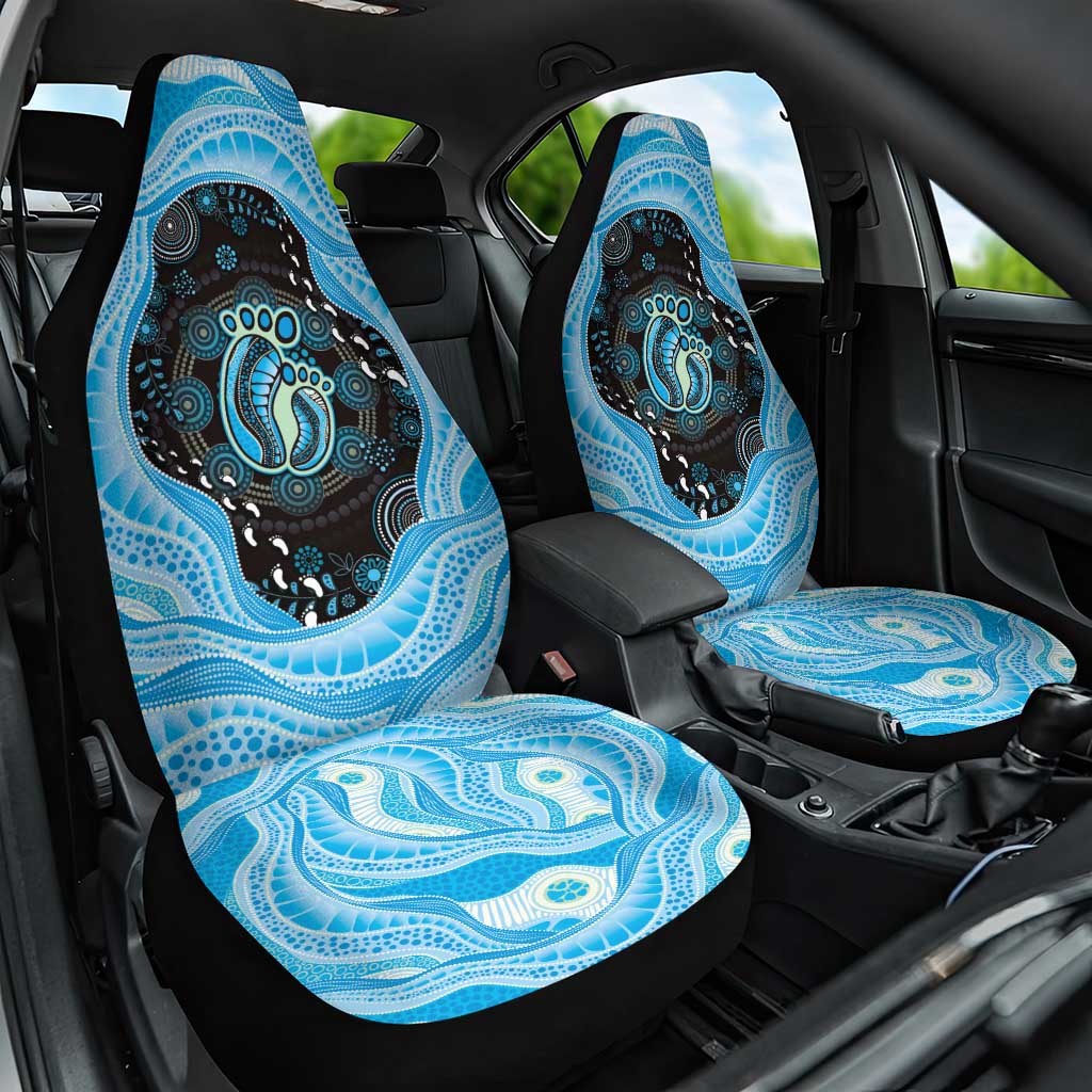 Australia Mother's Day Car Seat Cover Best Mum Ever Blue Version