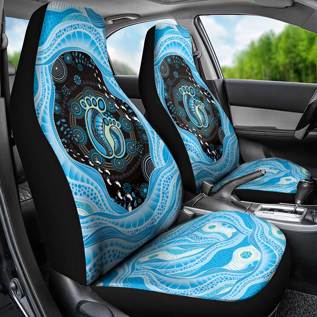 Australia Mother's Day Car Seat Cover Best Mum Ever Blue Version