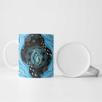 Australia Mother's Day Ceramic Mug Best Mum Ever Blue Version