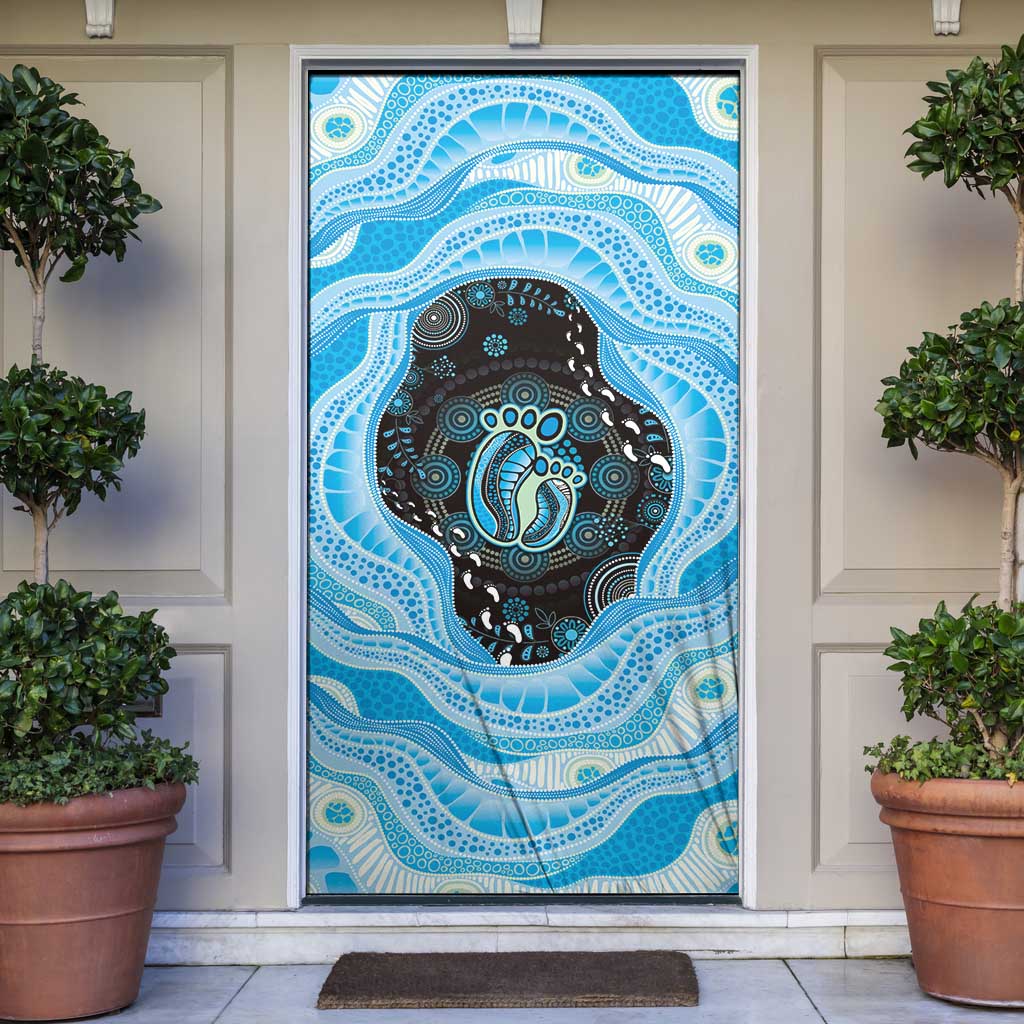 Australia Mother's Day Door Cover Best Mum Ever Blue Version