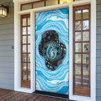 Australia Mother's Day Door Cover Best Mum Ever Blue Version