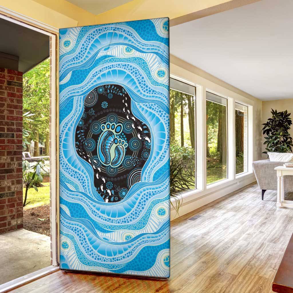 Australia Mother's Day Door Cover Best Mum Ever Blue Version
