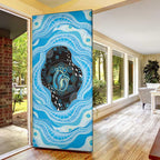 Australia Mother's Day Door Cover Best Mum Ever Blue Version