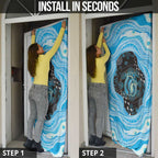 Australia Mother's Day Door Cover Best Mum Ever Blue Version