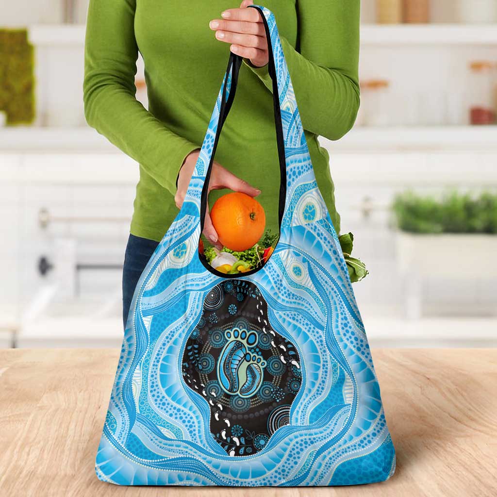Australia Mother's Day Grocery Bag Best Mum Ever Blue Version