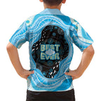 Australia Mother's Day Hawaiian Shirt Best Mum Ever Blue Version