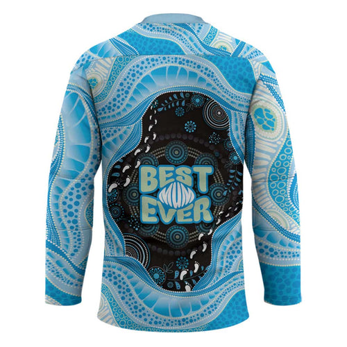 Australia Mother's Day Hockey Jersey Best Mum Ever Blue Version