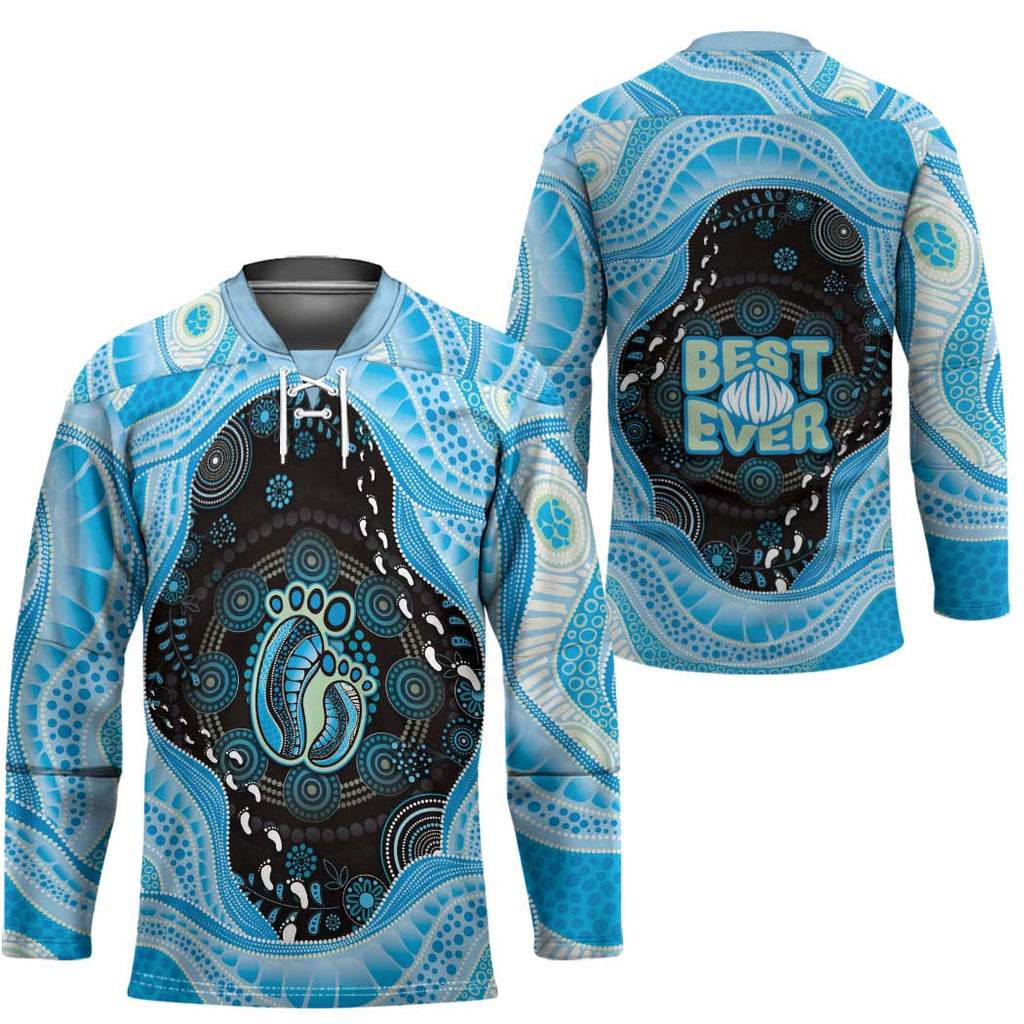 Australia Mother's Day Hockey Jersey Best Mum Ever Blue Version