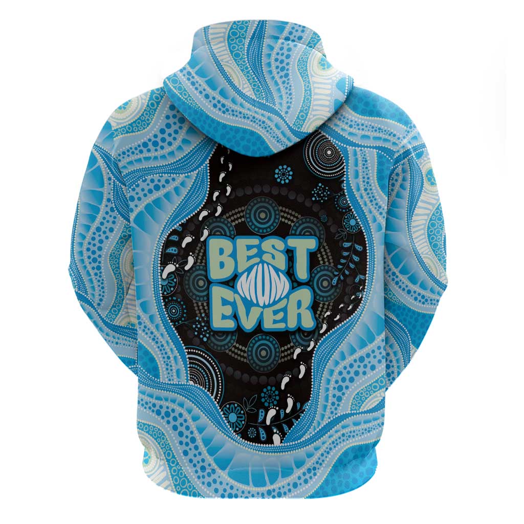 Australia Mother's Day Hoodie Best Mum Ever Blue Version