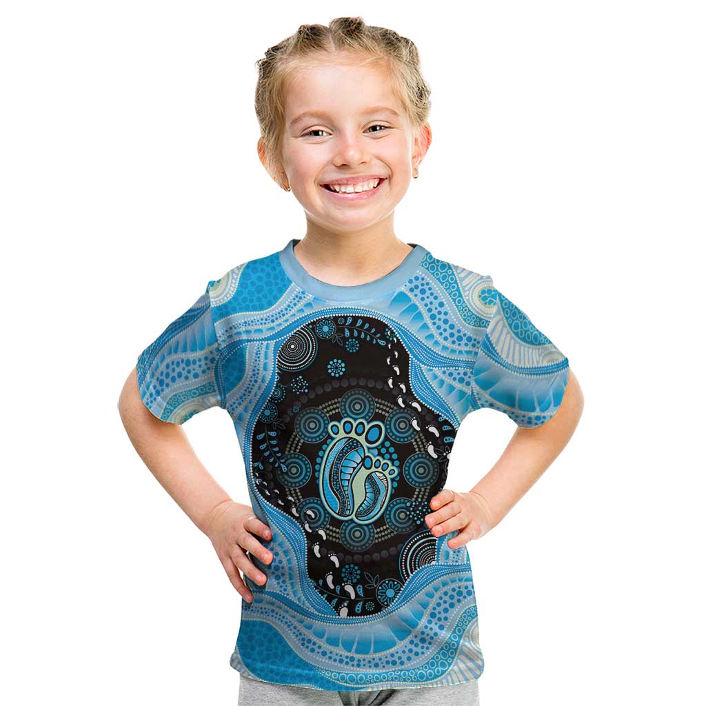 Australia Mother's Day Kid T Shirt Best Mum Ever Blue Version