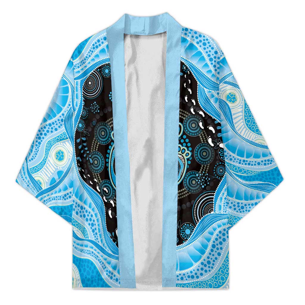 Australia Mother's Day Kimono Best Mum Ever Blue Version