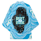 Australia Mother's Day Kimono Best Mum Ever Blue Version
