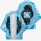 Australia Mother's Day Kimono Best Mum Ever Blue Version