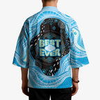 Australia Mother's Day Kimono Best Mum Ever Blue Version