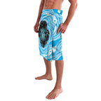 Australia Mother's Day Lavalava Best Mum Ever Blue Version