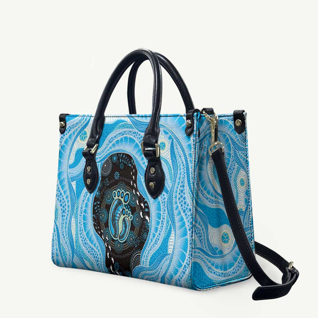Australia Mother's Day Leather Bag Best Mum Ever Blue Version