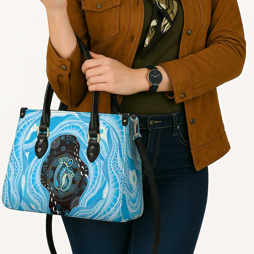 Australia Mother's Day Leather Bag Best Mum Ever Blue Version