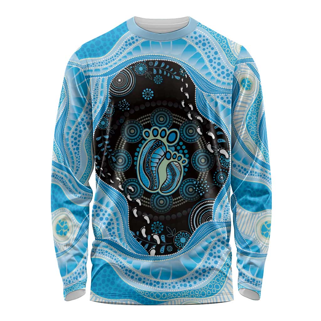 Australia Mother's Day Long Sleeve Shirt Best Mum Ever Blue Version