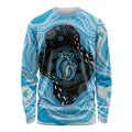 Australia Mother's Day Long Sleeve Shirt Best Mum Ever Blue Version